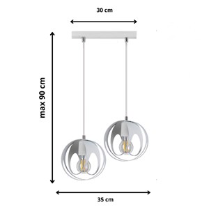 Lampa wisząca Ringo 2L
