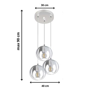 Lampa wisząca Ringo 3P