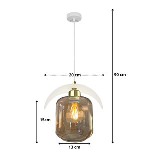 Lampa wisząca Delio 1C