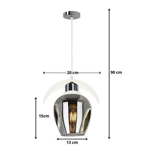 Lampa wisząca Delio 1D