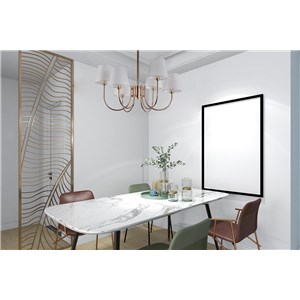 Żyrandol Magnum 6 ZLO