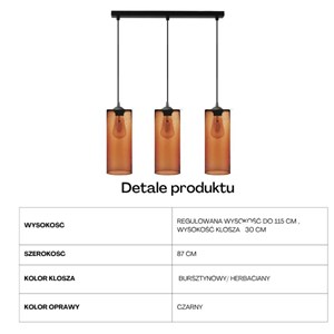 Listwa wisząca Ozisa 3