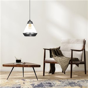 Lampa wisząca Alfie 1 SREBRNA