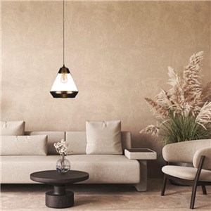 Lampa wisząca Alfie 1 ZŁOTA